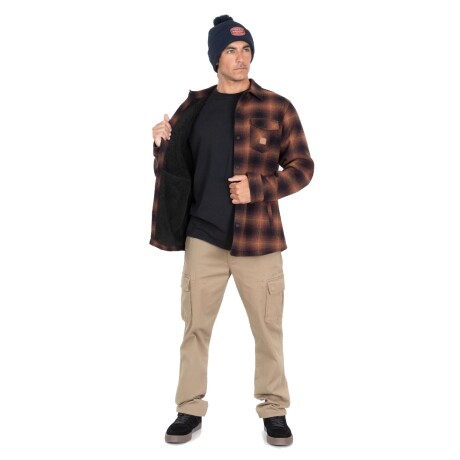 Camisa Overshirt Maui and Sons - Ashaland Peaks - Marrón Camisa Overshirt Maui and Sons - Ashaland Peaks - Marrón