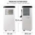 Aire Acondicionado Portátil Xion Xi-aap9-cu 9.000 Btu AIRE A. XION 9000BTU PORTATIL XI-AAP9