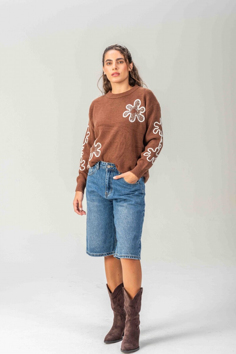 Sweater Calma - Chocolate 