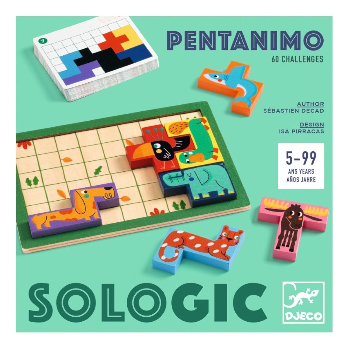 Juego de Lógica Pentanimo +5 