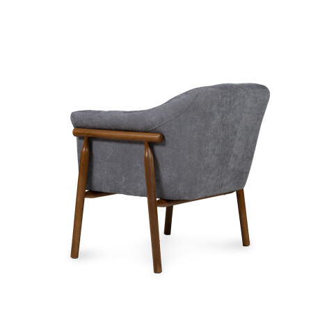 Butaca Lucca - Tela Microfibra C52 (Ceniza)