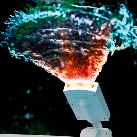 Cascada De Agua Intex Con Luces Led Multicolores Cascada De Agua Intex Con Luces Led Multicolores