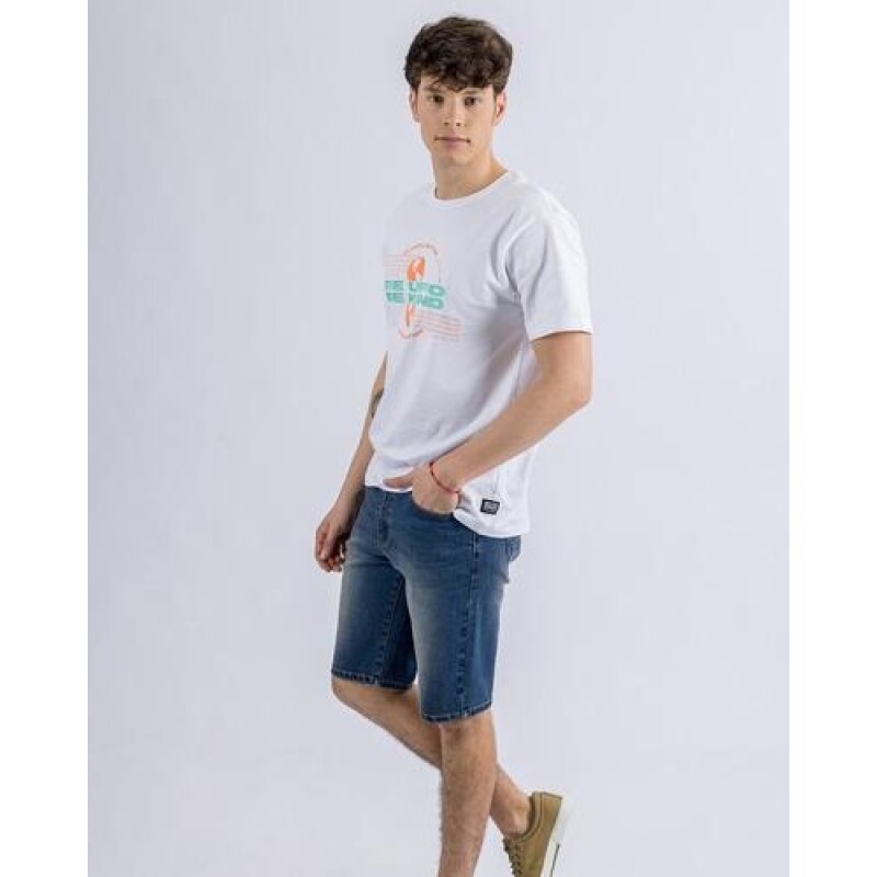 Short bermuda de jean UFO Jonas azul oscuro Azul oscuro