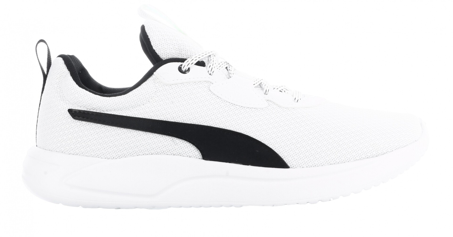Championes de Hombre Puma Resolve Smooth - Blanco - Negro 