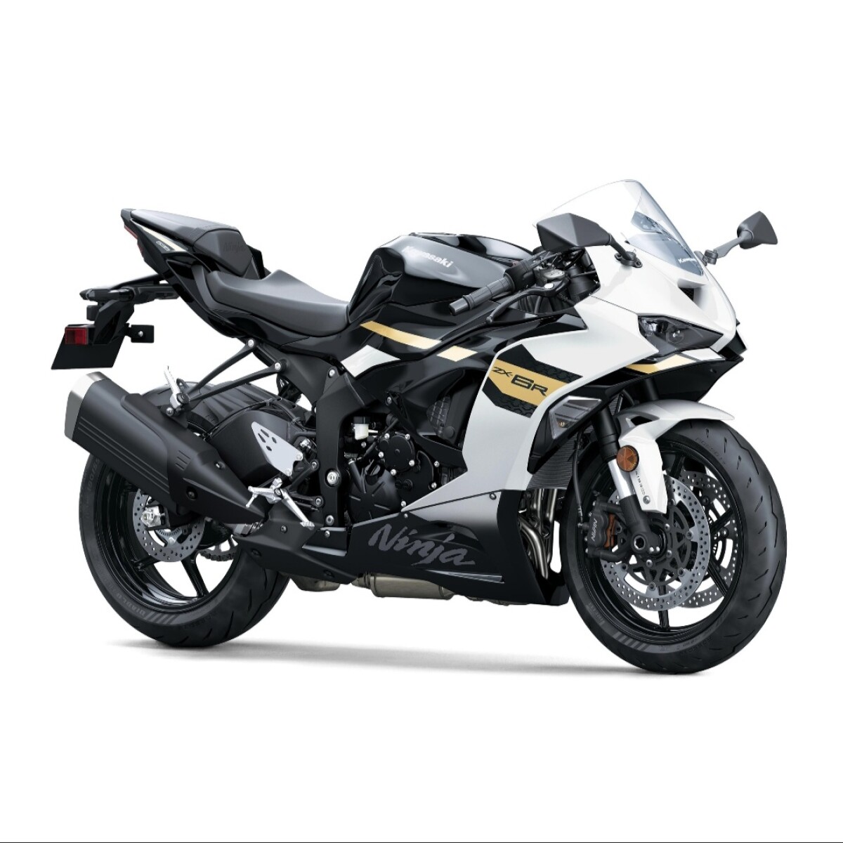 Kawasaki Ninja ZX6R 636 con ABS - Blanco - Reserva 