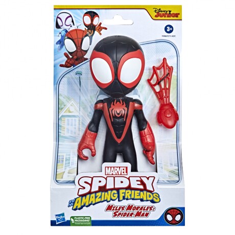 Marvel Spider-Man Miles Morales Sudadera infantil a niño grande, Rojo 