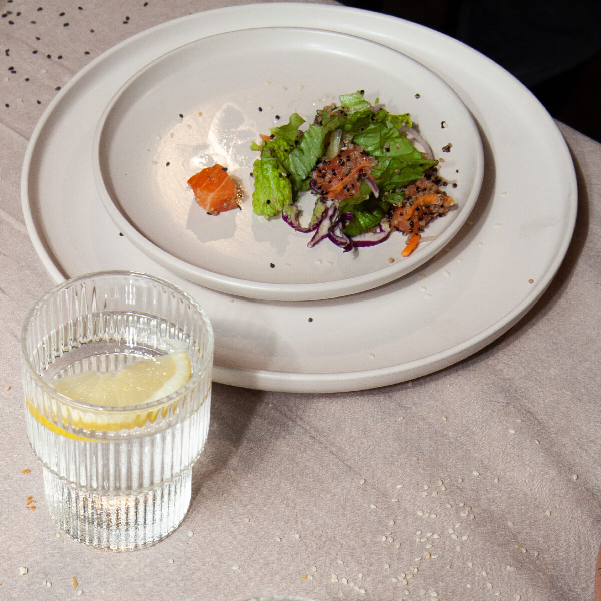 Juego de platos vajilla cerámica 16 piezas 