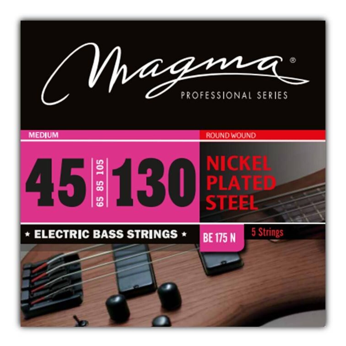 Encordado Magma Bajo Nickel P/S 5C Medium 045-130 BE175N 