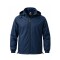 Campera impermeable forro polar Azul marino