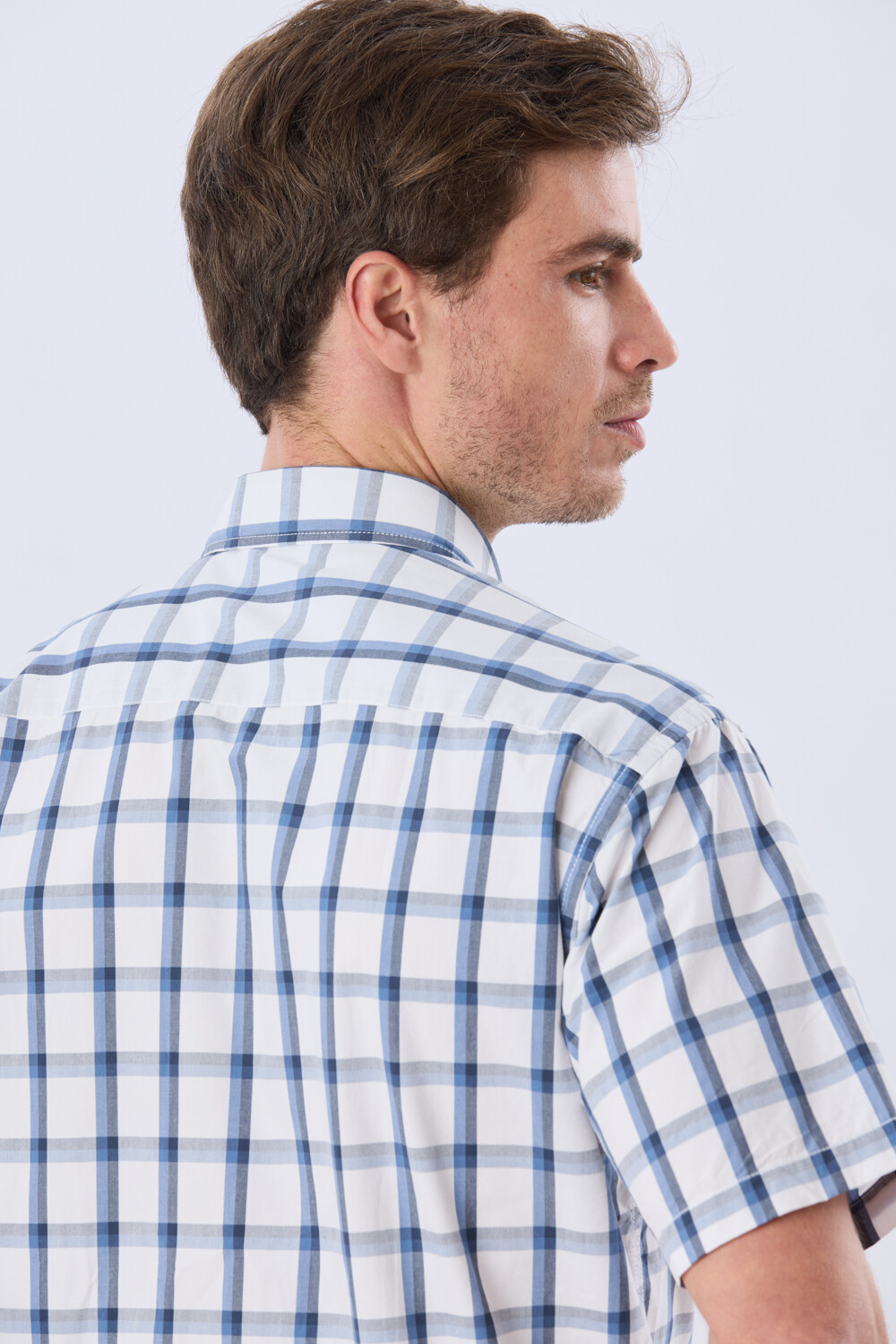 CAMISA CUADROS Azul