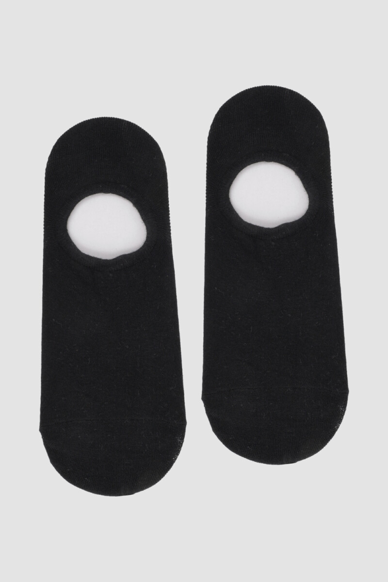 Medias invisibles Negro