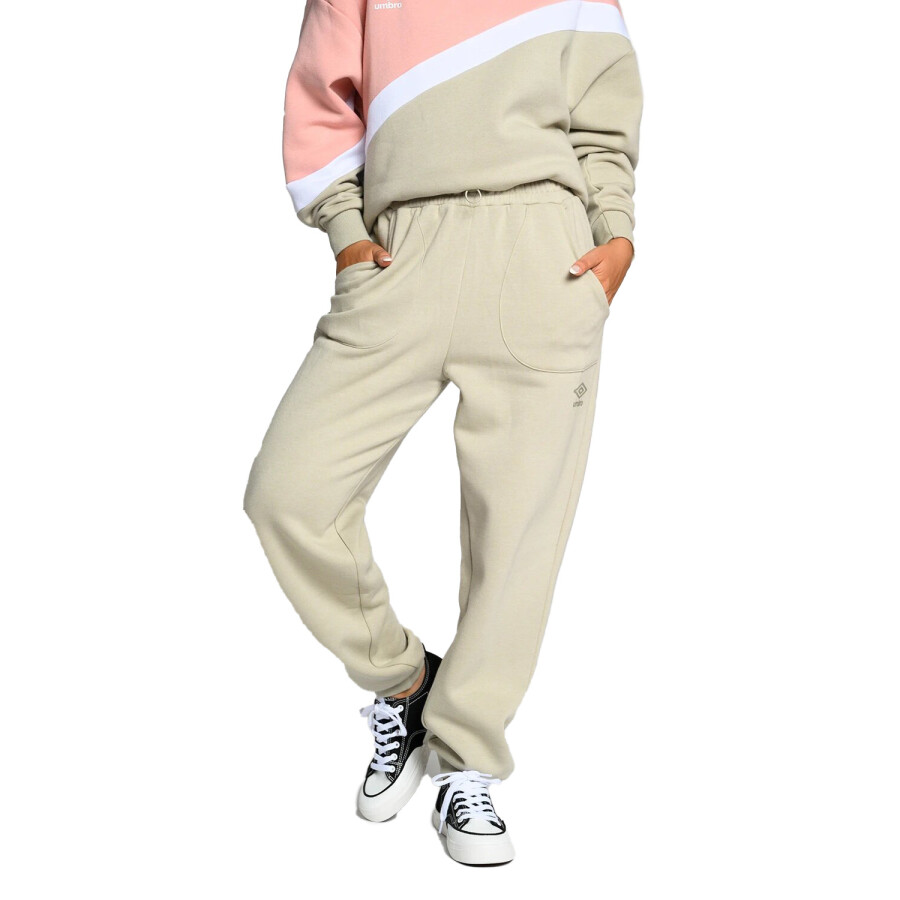 Pantalón de Mujer Umbro Quina Beige