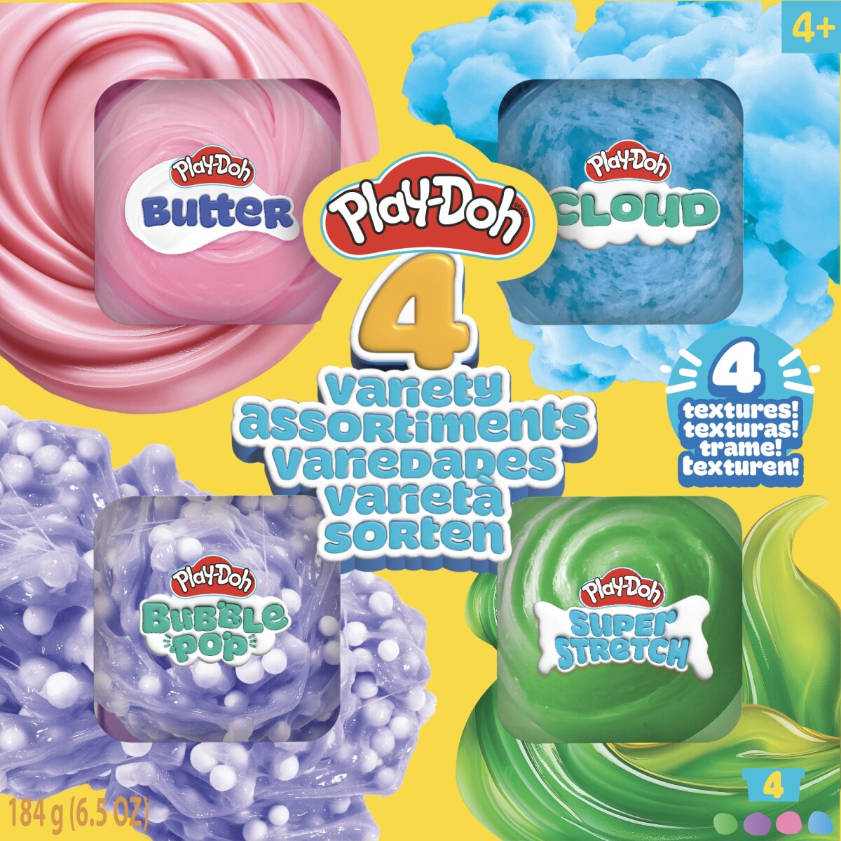 Play doh Variety Box Pack x 4 