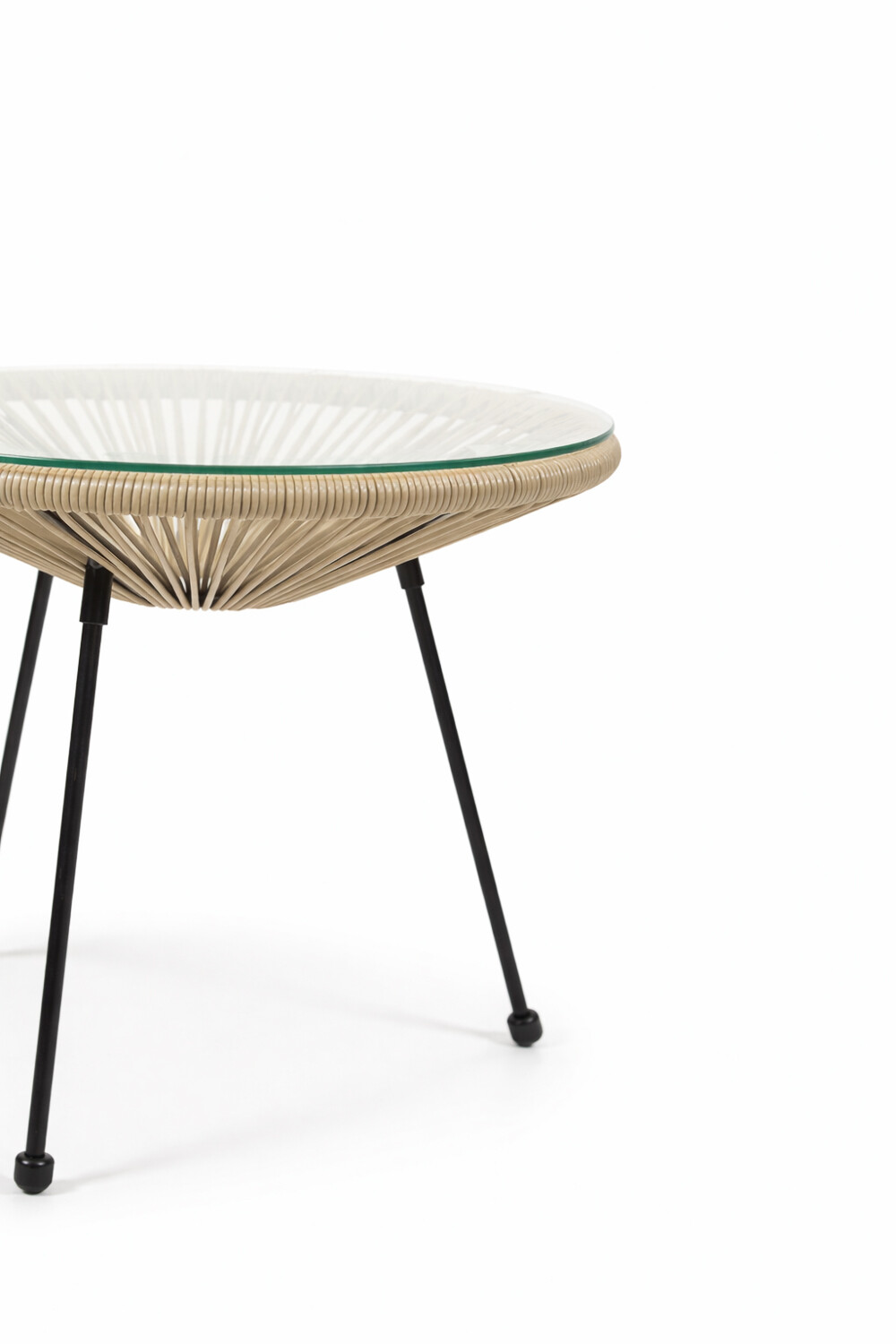 Mesa Living Acapulco Gris