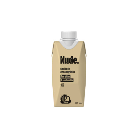 Bebida Nude avena y vainilla 200ml Bebida Nude Avena Y Vai 200ml