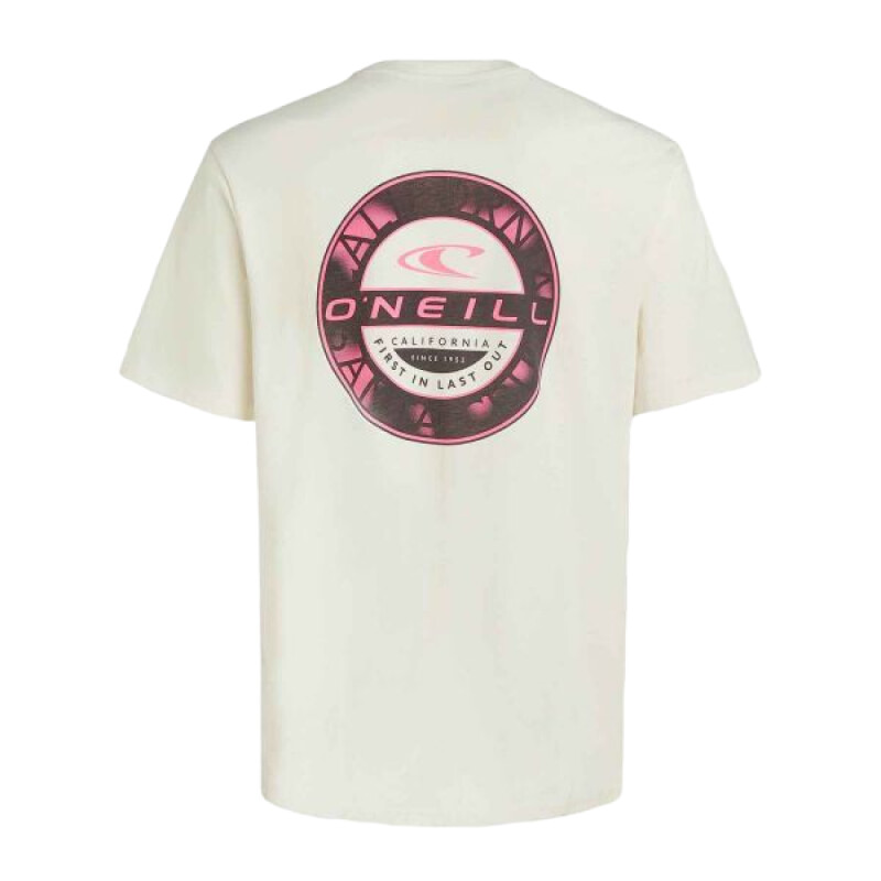 Remera Mc Oneill Jack O'Neill Backprint - Blanco Remera Mc Oneill Jack O'Neill Backprint - Blanco