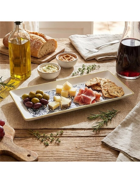 BANDEJA RECTANGULAR 38x18.5CM NAZEN NEGRO BANDEJA RECTANGULAR 38x18.5CM NAZEN NEGRO