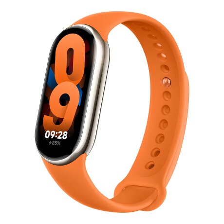 Correa de Silicona para Xiaomi Smartband 8 Strap Orange