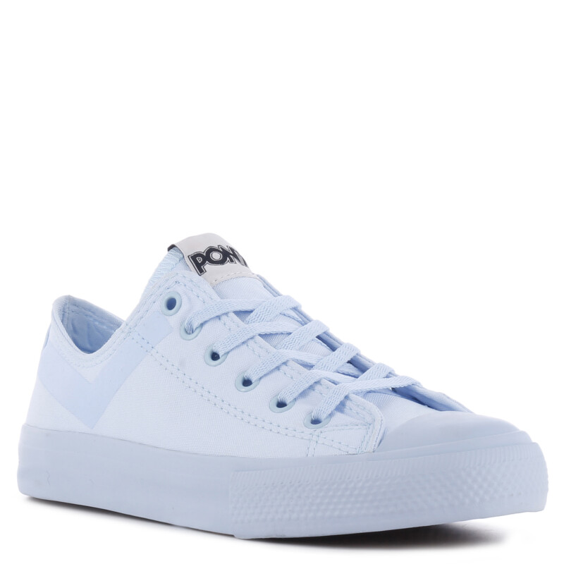 Championes de Mujer PONY Canvas Celeste