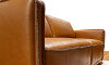 Sillon Positano - 3 Cuerpos 100% Cuero Camel