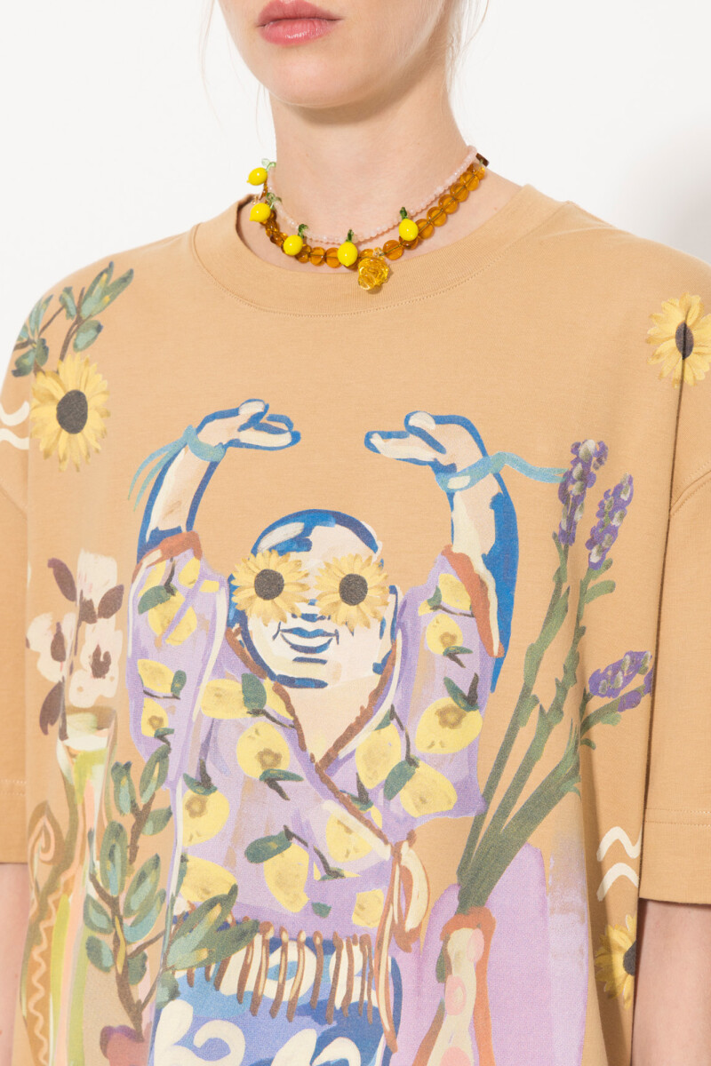 REMERA SIMON Beige