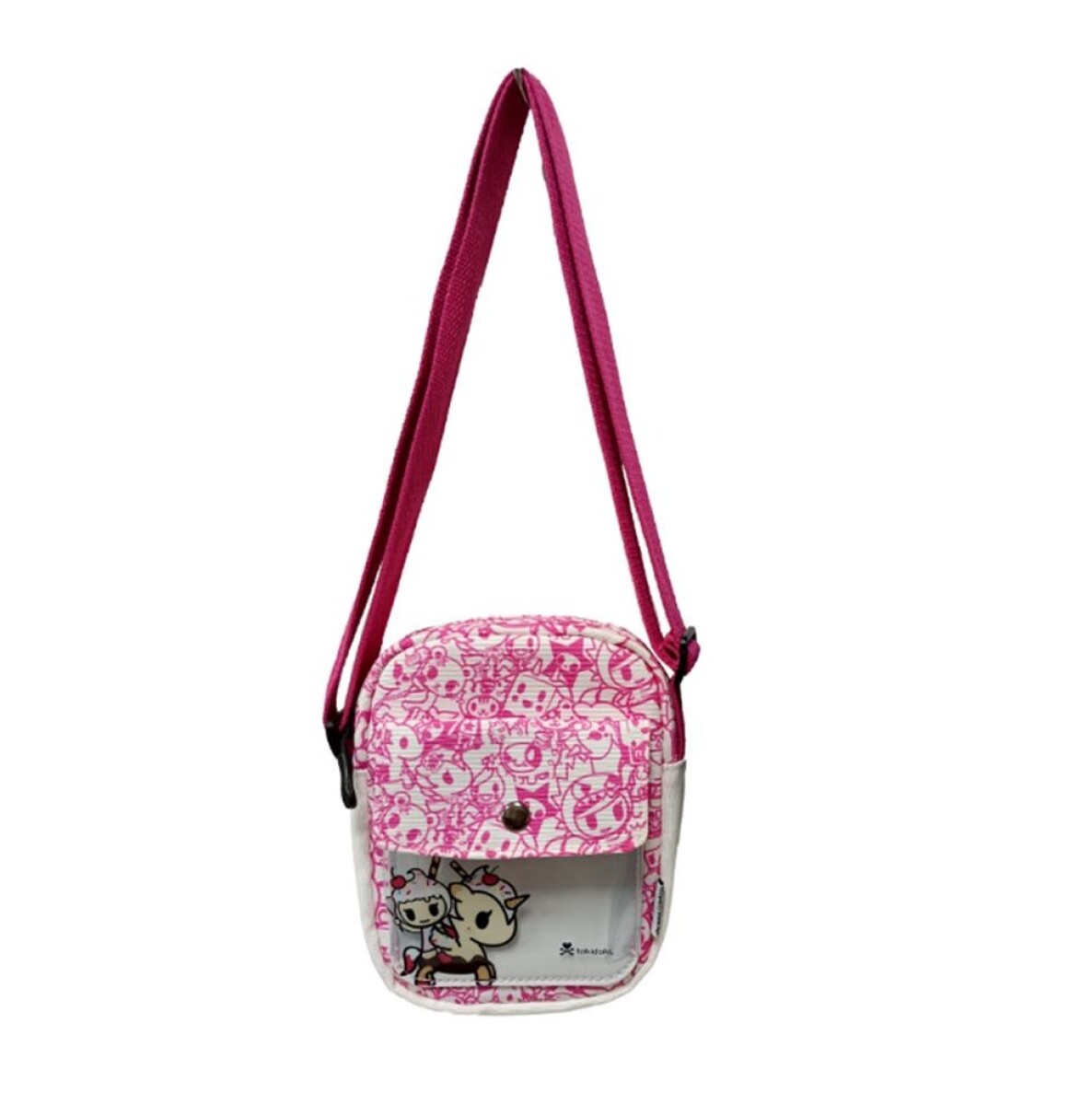 Cartera bandolera toki-doki - rosa 