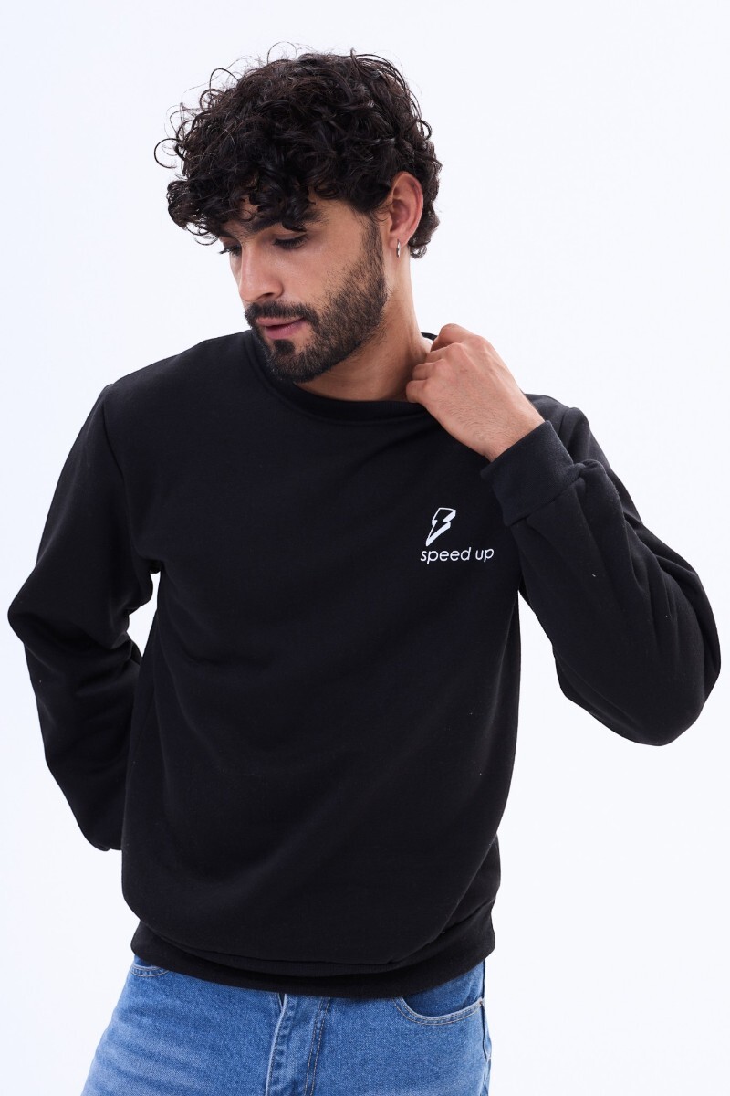 Buzo Felpa Caaguazu Negro