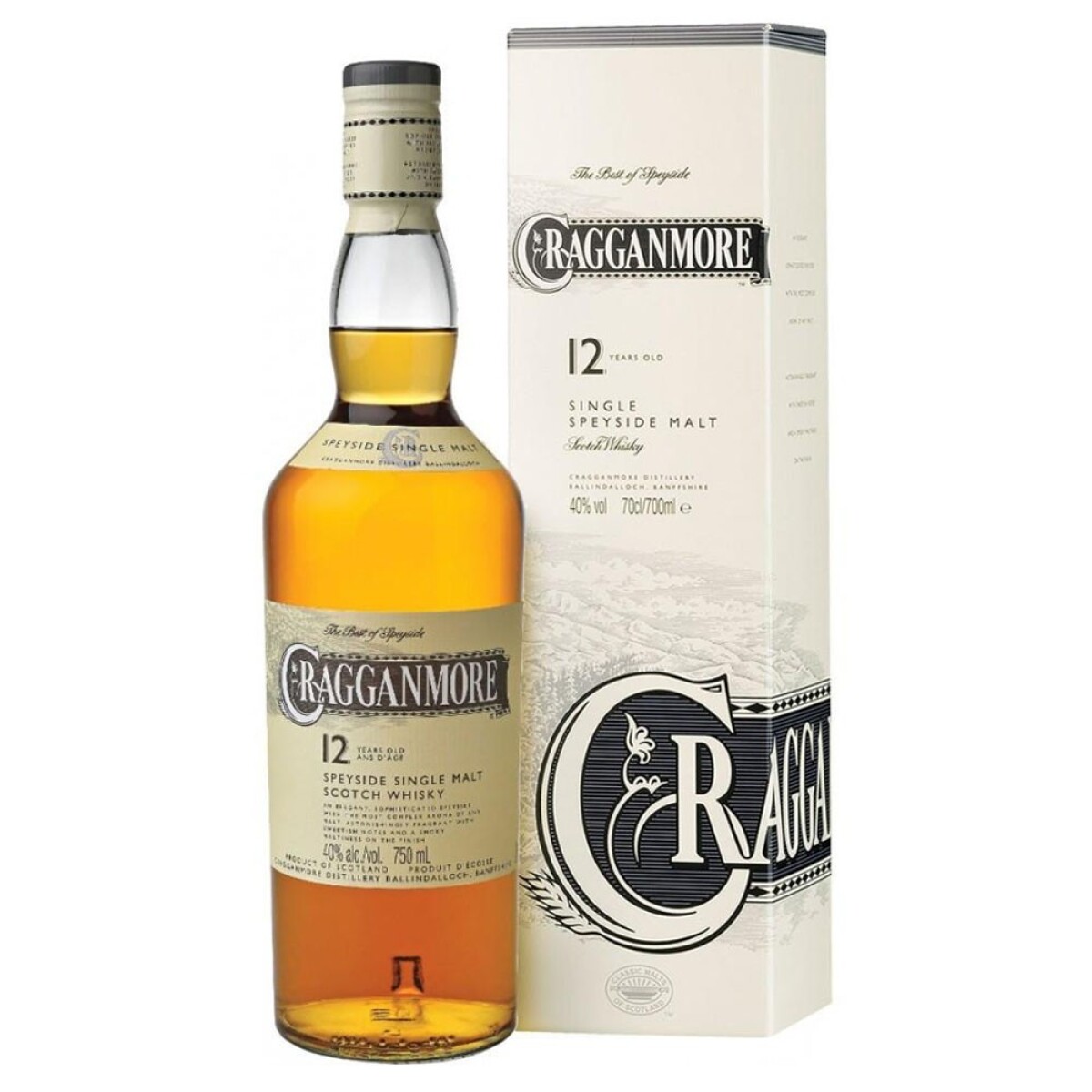 Whisky Cragganmore 12 Años 750 Ml - 001 