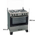 Cocina A Gas James C150b COCINA JAMES C150B 3154 TITANIUM