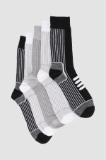 Pack x5 medias crew deportivas hombre mor Variante 26