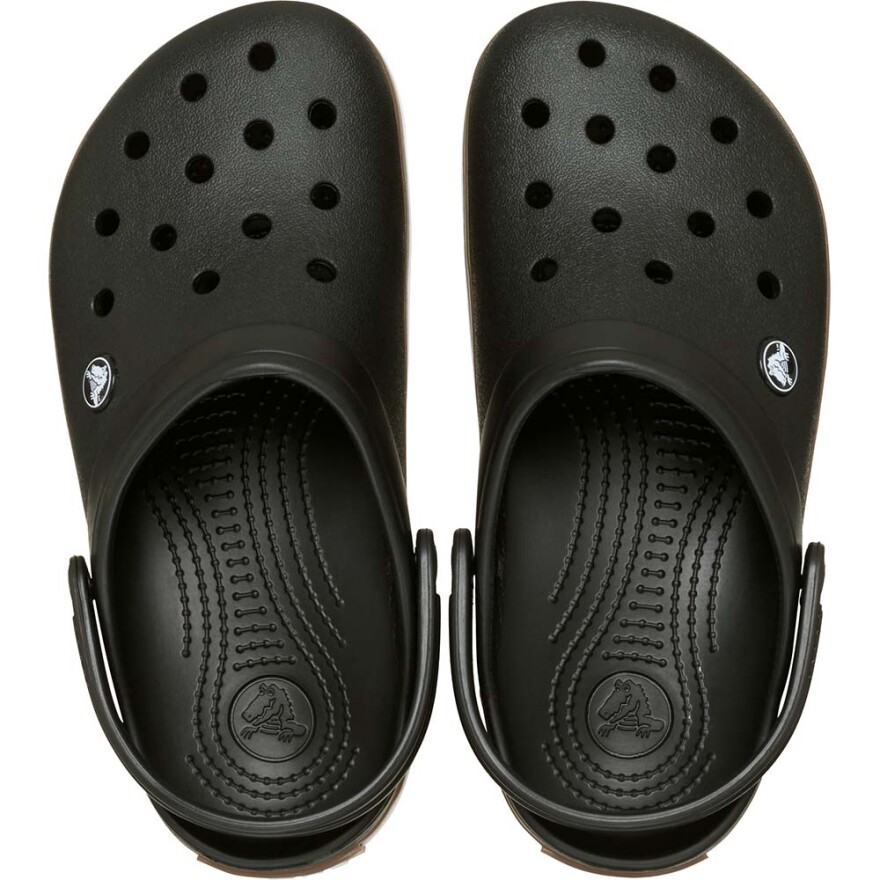 Crocs Crocband Gum Clog Niños Black