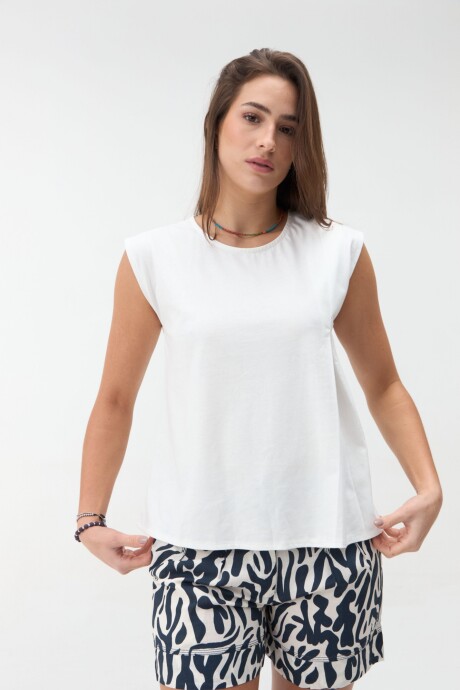 REMERA GRACIE Blanco