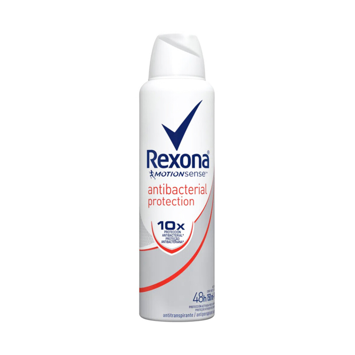Desodorante REXONA Aerosol 150ML - WOM ANTIBACTERIAL 