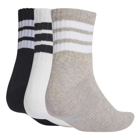 Medias 3S Essentials Cid 3 Pack Unisex Gris