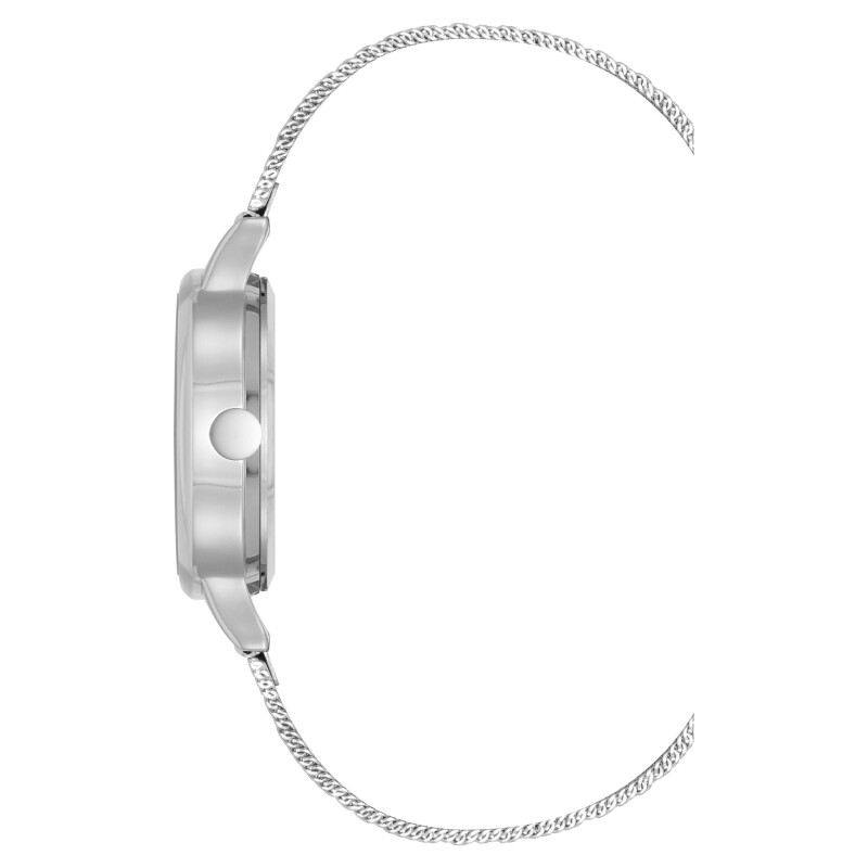 Analog Wristwatch Silver