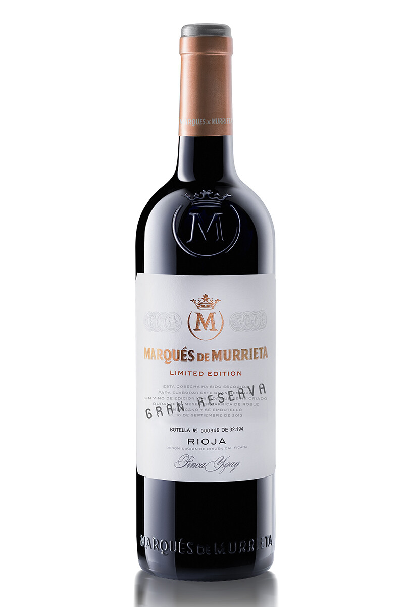 Vino MARQUES DE MURRIETA Gran Reserva c/estuche 750ml. 