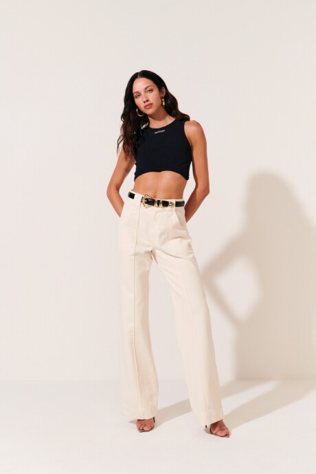 Pantalón Marcelle Off White