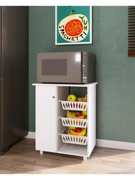 ALACENA DE COCINA CON PUERTA BLANCO