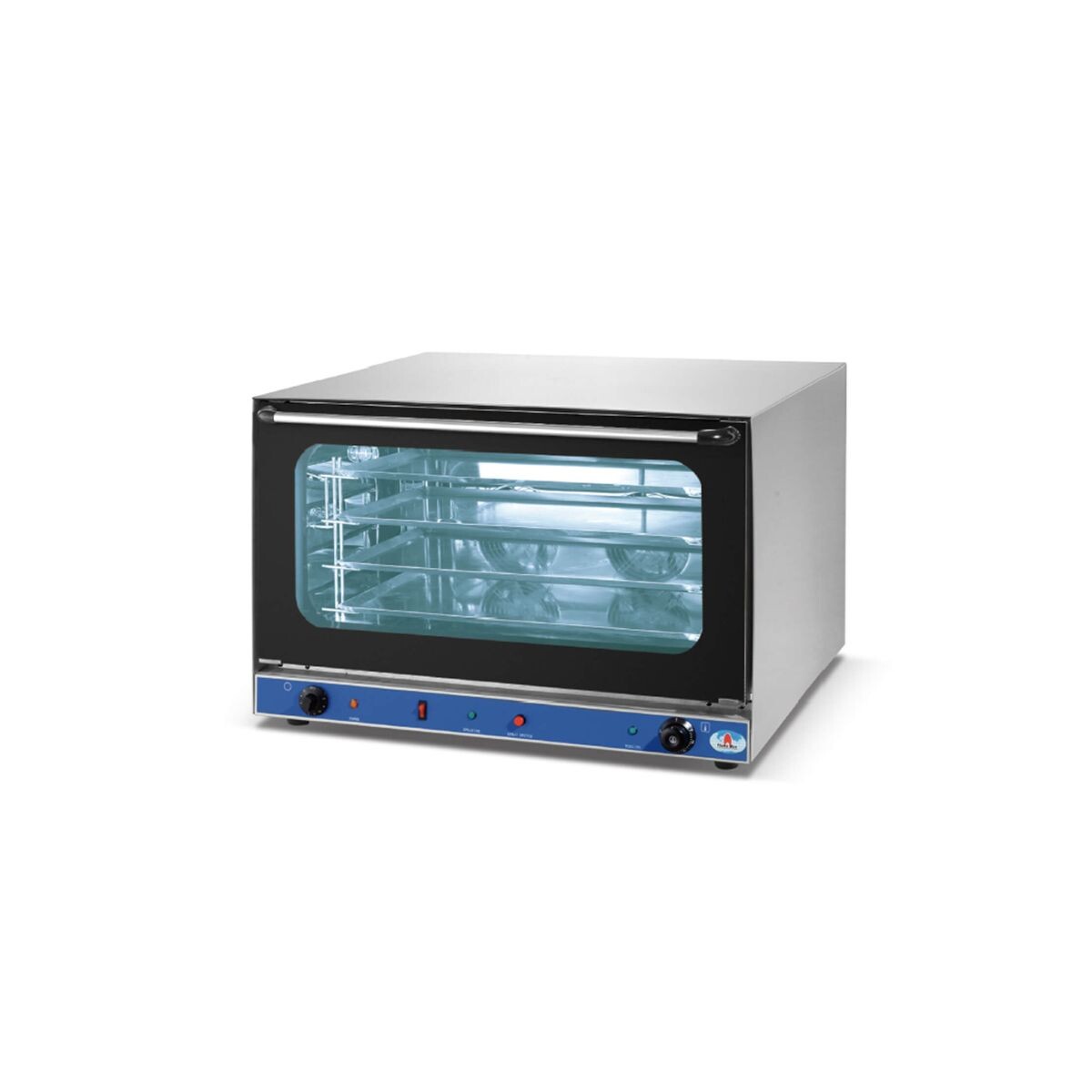 Horno Turbinado Con Vapor Heo-8m-b Rinasol 