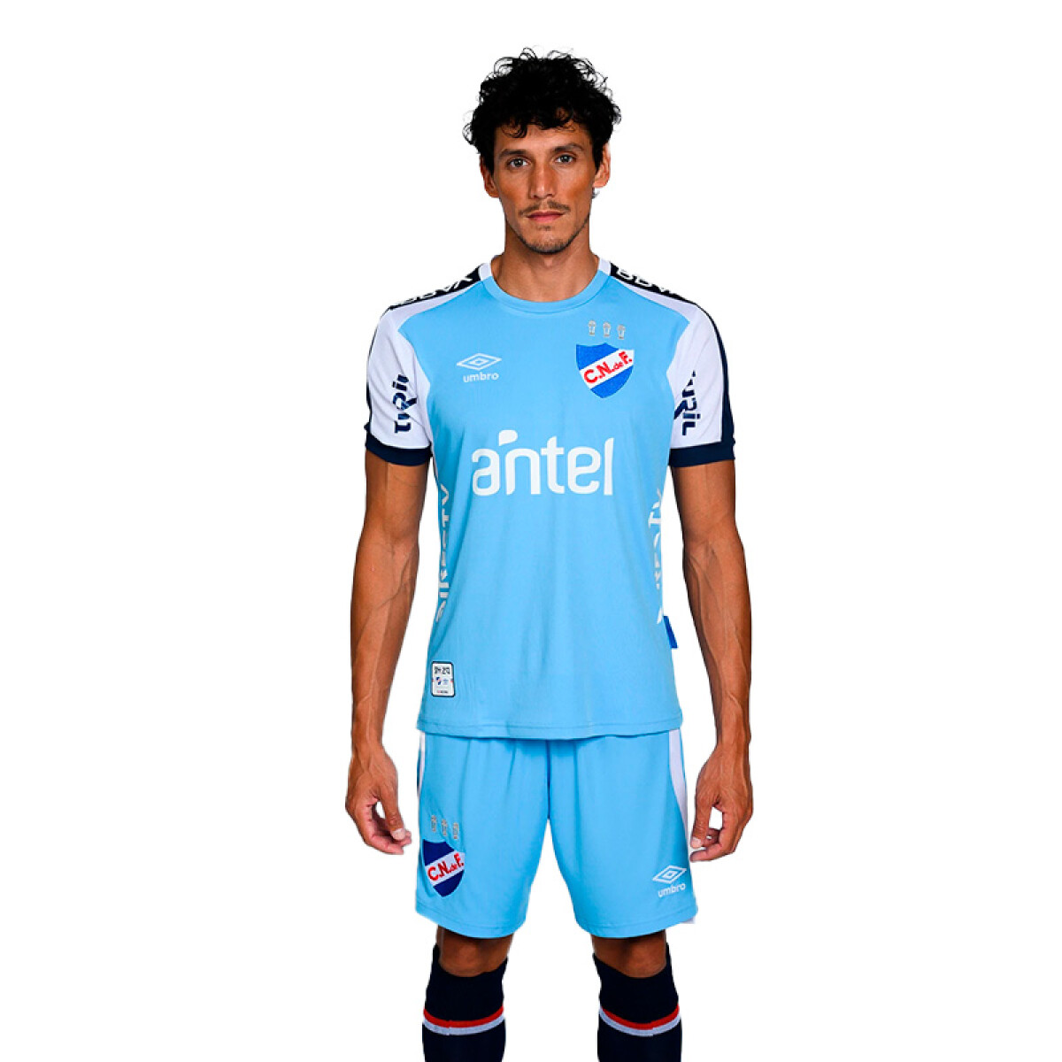 Camiseta Golero Nacional Oficial 2024 de Hombre - NU142974 - Celeste-marino 