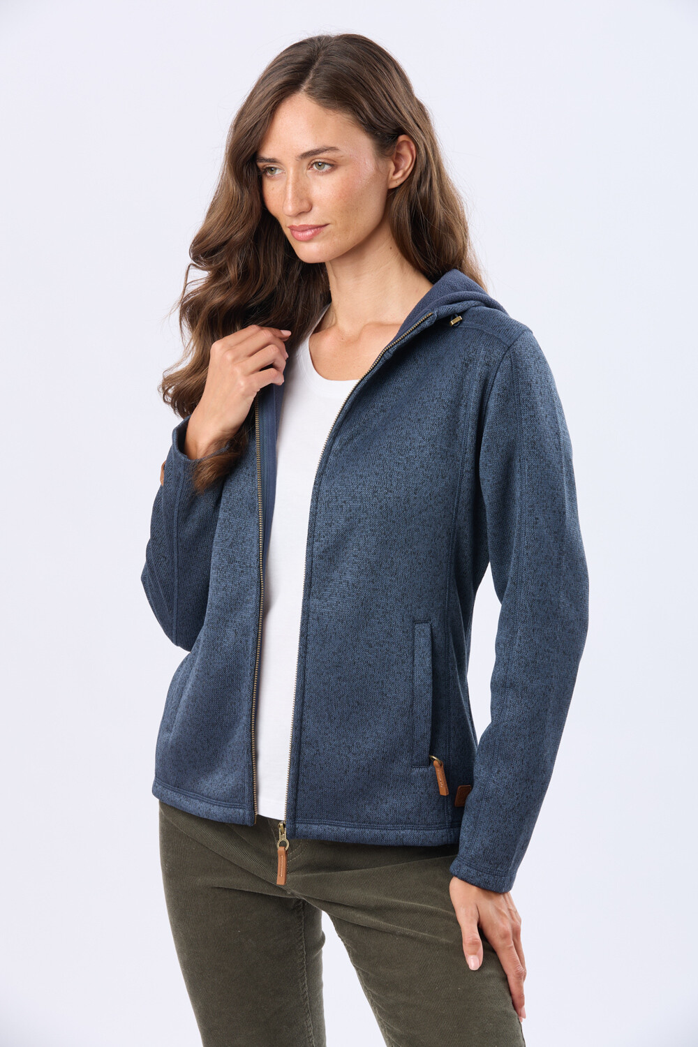 CAMPERA DE FELPA ESPECIAL Azul