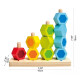 Set de maderas apiladas para contar para niños de Hape Set de maderas apiladas para contar para niños de Hape