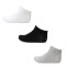 Medias de Mujer Miss Carol Media PLAIN pack x3 Blanco - Negro - Gris