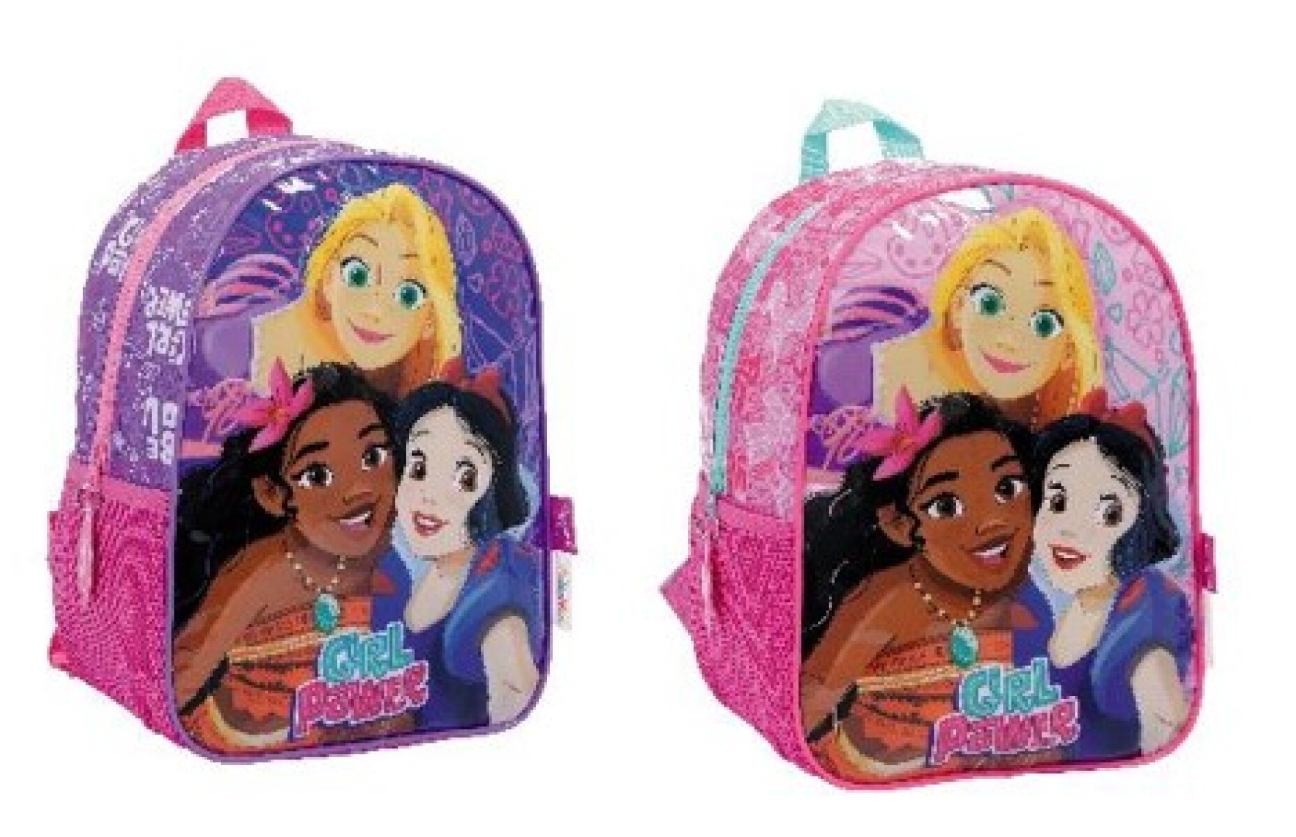 Mochila Disney Princesas Básica Girl Power Line 30 cm 