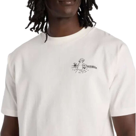 Remera New Balance Fountain Blanco