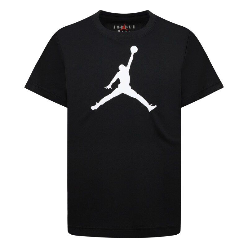Camiseta Jumpman Logo Tee de Niños Negro