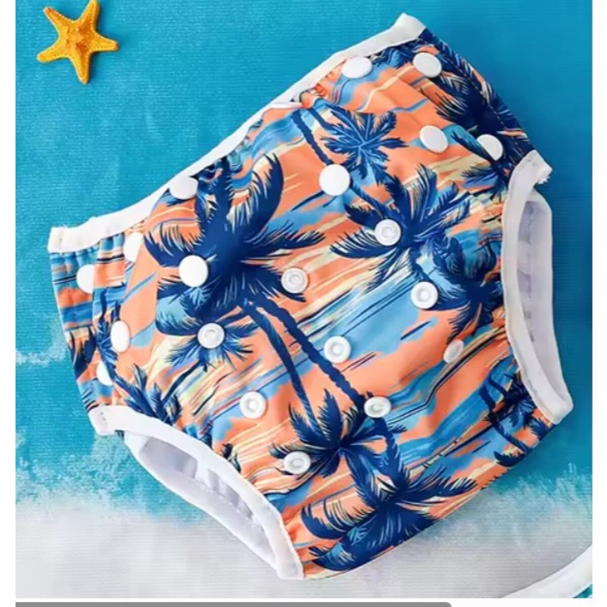 Pañal Malla Para Piscina Reutilizable Ecológico - Islas 