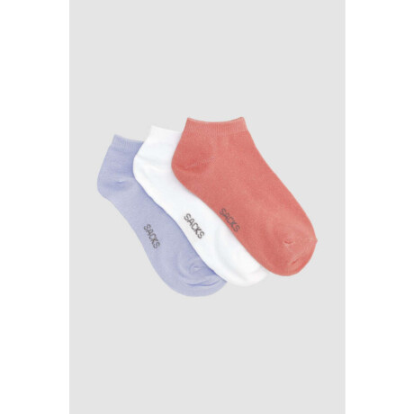 Pack x3 medias lisas surtidas Variante 40