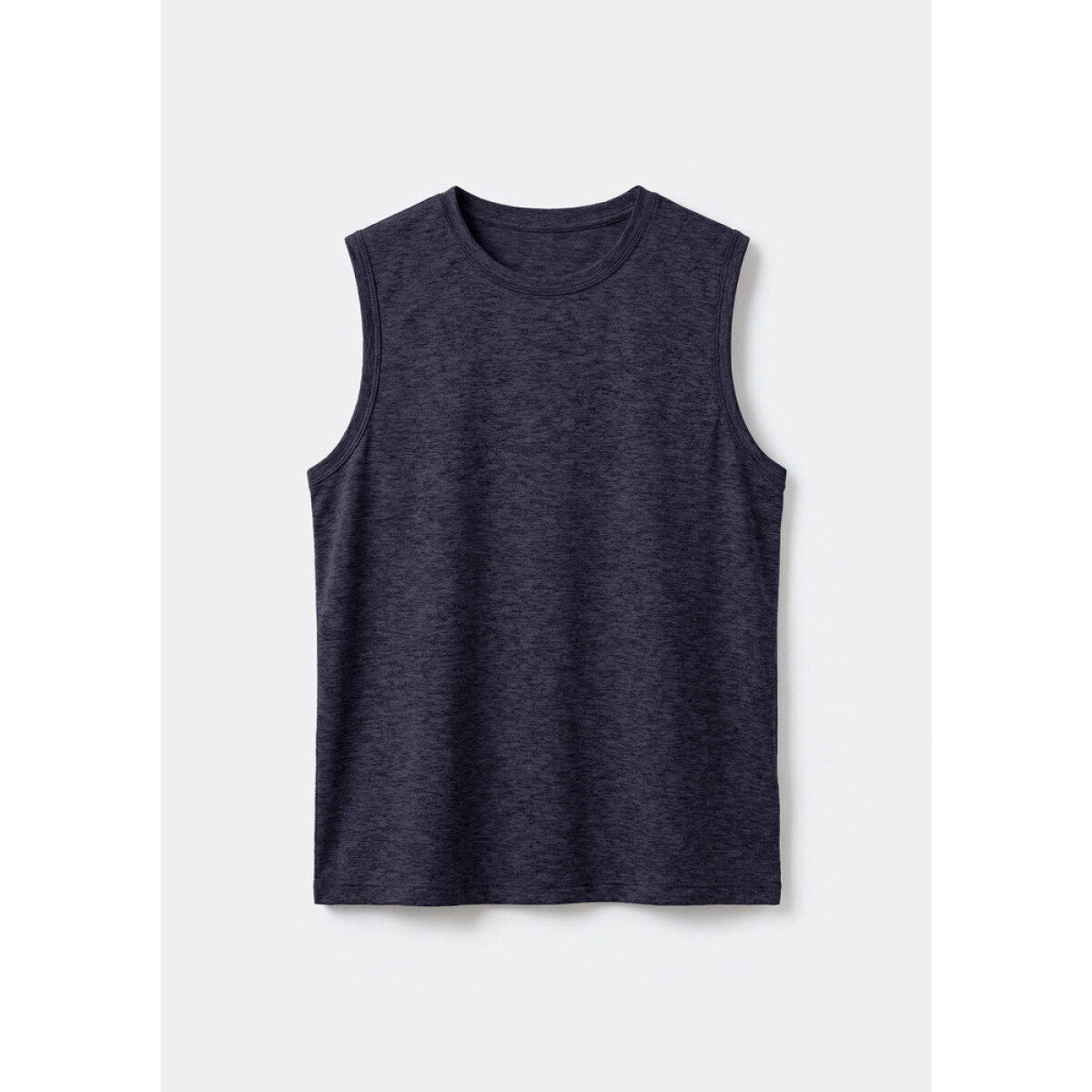 CAMISETA REGATA MASC - PRETO MESCLA 