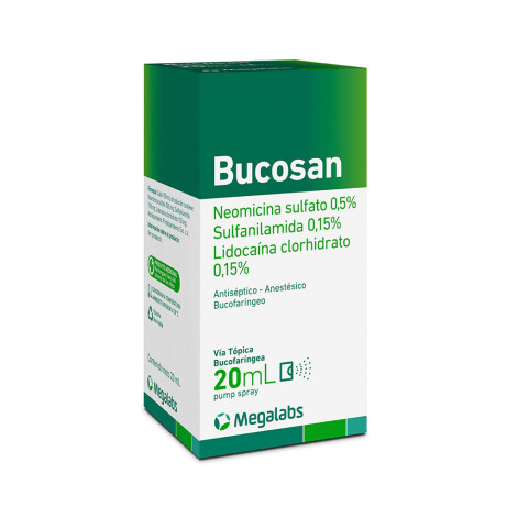 Bucosan Pump Spray 20ml | Spray Bucal Para Aftas Y Dolor Bucosan Spray 20 ml